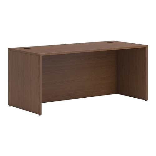 HON Mod 66" Desk Shell, Sepia Walnut (HLPLDS6630.LSE1)