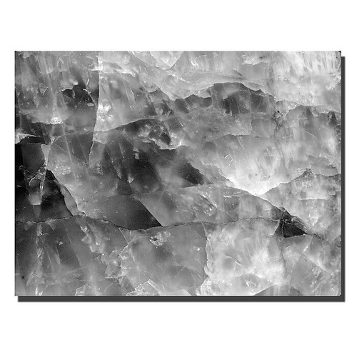 Trademark Fine Art Quartz Abstract by Kurt Shaffer-Gallery Wrapped 24x32 Inches (65dd6830e8837636b11dcdcf_ud)