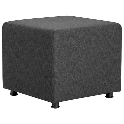 Offices to go Polyester Cube Ottoman, Hudson Gray (OTG13012HD08)