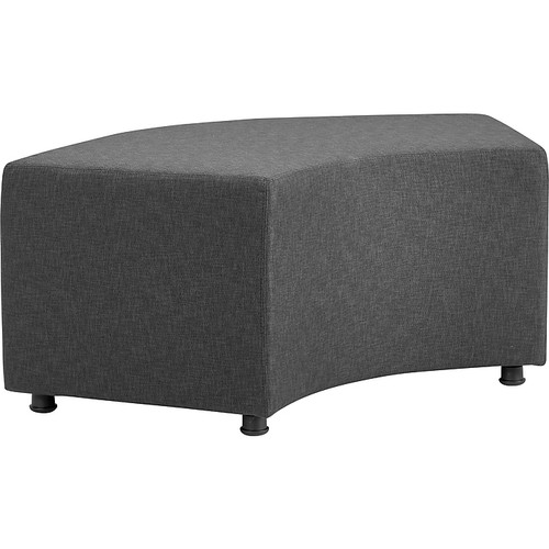 Offices to go Polyester Ottoman, Hudson Gray (OTG13009HD11)