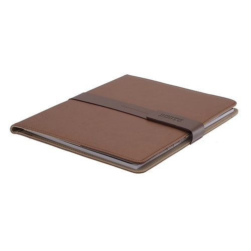 ROOTS Slim Snap Polyurethane Portfolio, Brandy Combo (RQ10PF-16T)