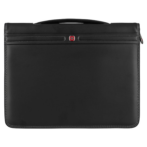 Wenger Concept Polyester/PVC Padfolio/Notepad, Black (601563)