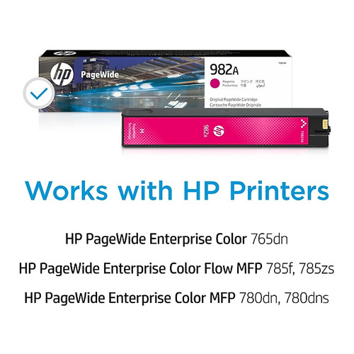 HP 982A Magenta Standard Yield Ink Cartridge (T0B24A)