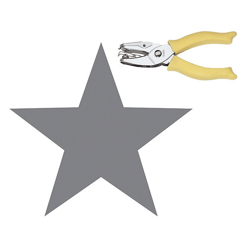 Fiskars 1-Hole Star Hand Punch, Beige (23537097J)