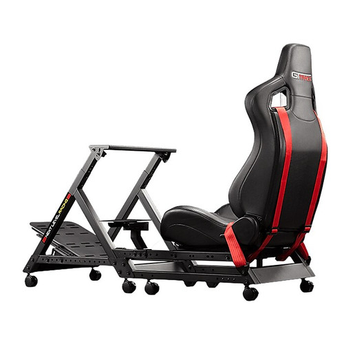 Next Level Racing GTtrack NLR-S009 Racing Simulator Cockpit, Black (65dd7199e8837636b11e280c_ud)