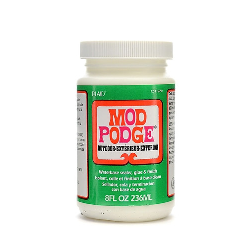 Plaid Mod Podge Medium Formulas Outdoor 8 Oz. [Pack Of 2] (2PK-CS11220)