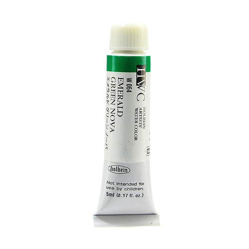 Holbein Artist Watercolor Emerald Green 5 Ml 2/Pack (97083-Pk2)