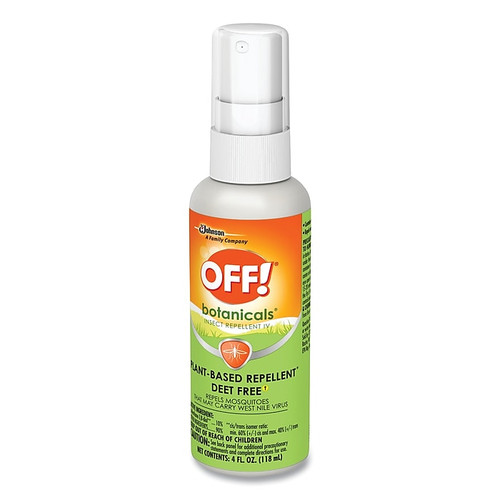 OFF! Botanicals Insect Repellent, 4 oz. Bottle, 8/Carton (SJN694971)