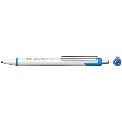 Schneider Slider Xite Retractable Ballpoint Pens, 1.4 mm, Extra Broad Point, Blue, 10/Box (PSY133203)