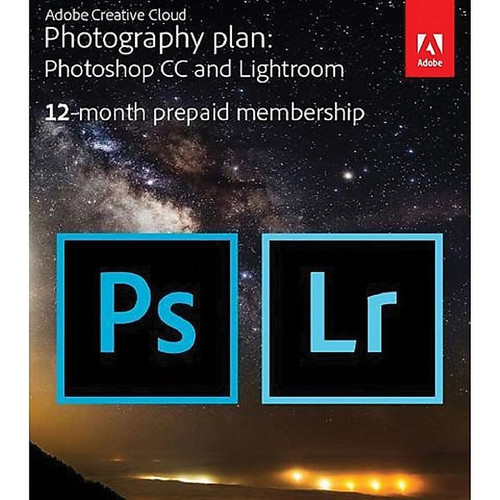 Adobe Creative Cloud Photography Plan for Windows/Mac, 20 GB of Storage (1 User) [12-Month Subscription Download] (65dd7759e8837636b11e49fc_ud)