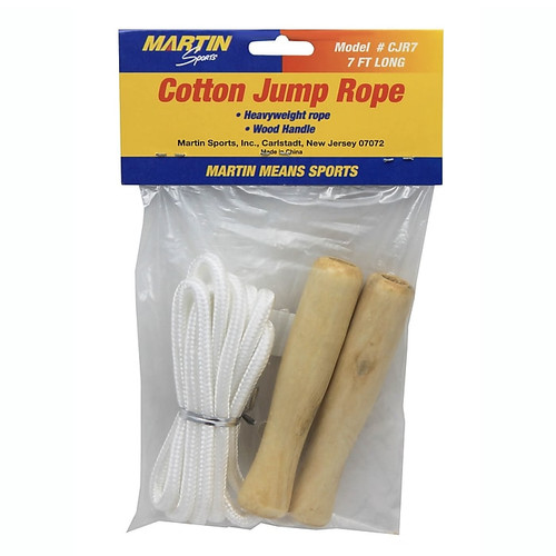 Martin Sports Cotton Jump Rope, 7", 6/Bundle (65dd7a47e8837636b11e68ef_ud)