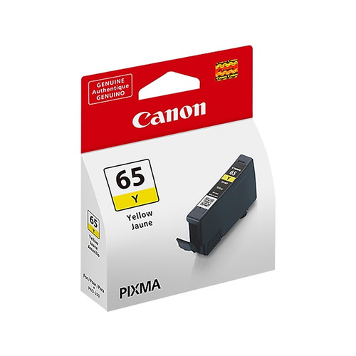 Canon 65 Y Yellow Standard Yield Ink Cartridge (4218C002)