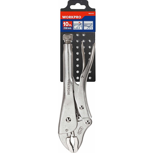 Workpro 10" Curved Jaw Locking Pliers (W031073WE)