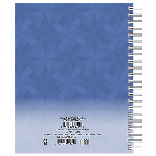 2023 BrownTrout American Pit Bull Terriers 6" x 7.75" Weekly Engagement Planner Calendar, Multicolor (9781975456214)