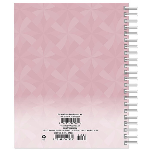2023 BrownTrout I Love Puppies 6" x 7.75" Weekly Engagement Planner Calendar, Multicolor (9781975447953)