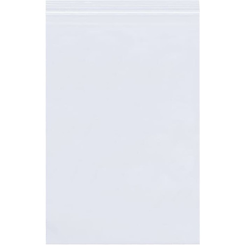 14" x 30" Reclosable Poly Bags, 4 Mil, Clear, 500/Carton (PB4245)