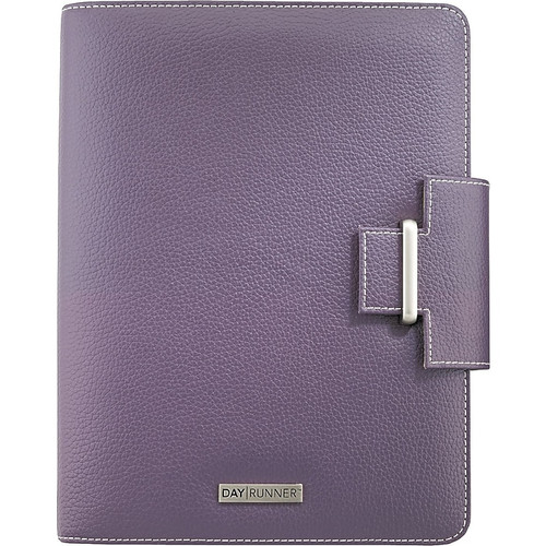 Day Runner Terramo Slim-Profile Organizer, One Week/Spread, 5 1/2" x 8 1/2", Eggplant (DRN4010214)