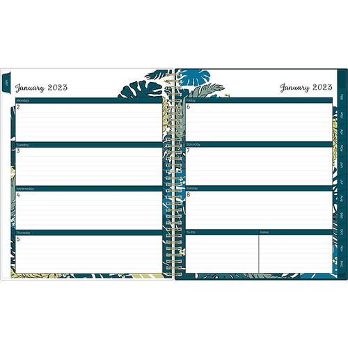 2023 Blue Sky Grenada 8.5" x 11" Weekly & Monthly Planner, Multicolor (137274-23)