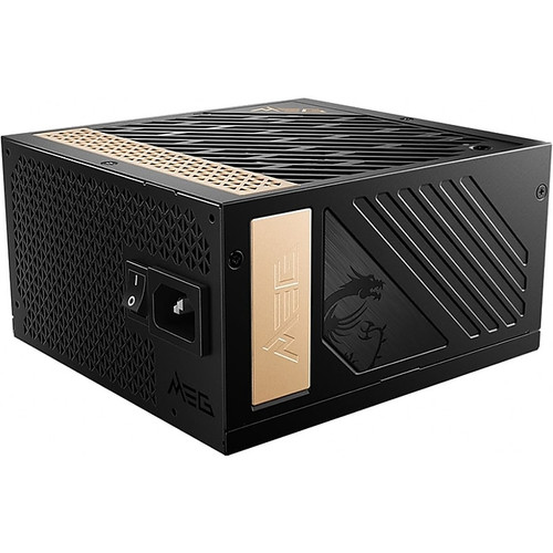 MSI MEG 1300W ATX/EPS 80 PLUS Platinum External Power Supply, Black (MEGAI1300PPCIE5)