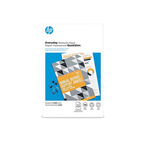 HP Everyday Business Glossy Photo Paper, 11" x 17", 150 Sheets/Pack (4WN07A)