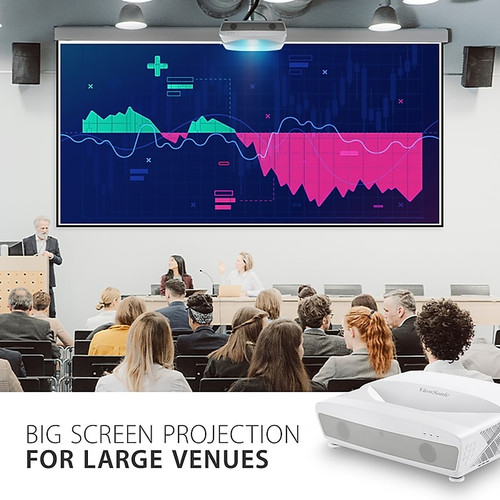 ViewSonic Business (LS831WU) DLP Projector, White (65dd8231e8837636b11eb58f_ud)