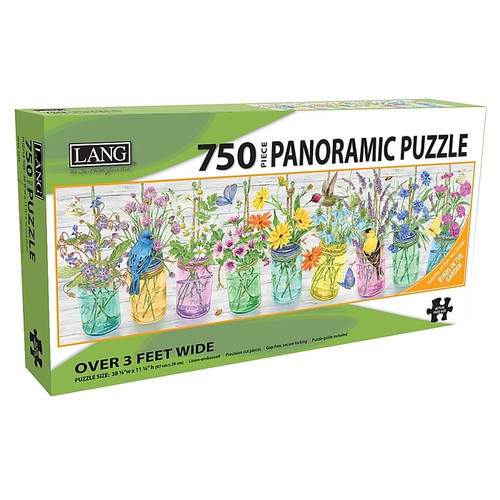 LANG HERB JARS PUZZLE - 750 PC PANORAMIC (5041016)