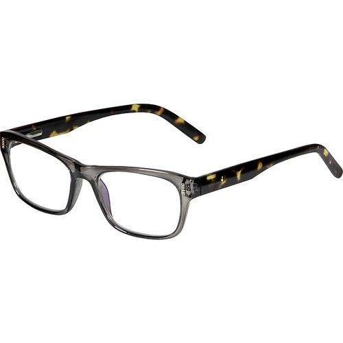 SAV VK Couture +3.00 Blue Light Reading Glasses, Smoke Black (EVKB03-300-066)