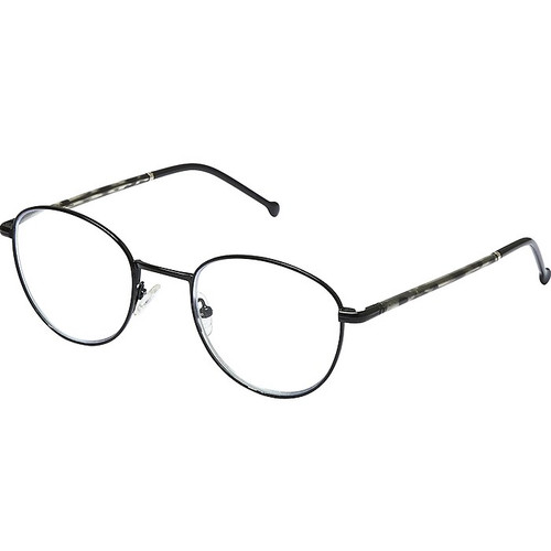SAV Eyewear Armani No Power Reading Glasses, Black (EBXNP03-000-001)