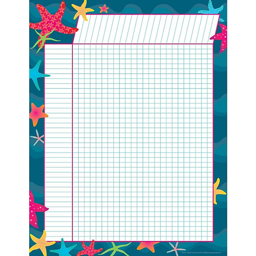 Barker Creek Kai Ola Incentive Chart Set, Multi-Design, 4 per set (BC579)