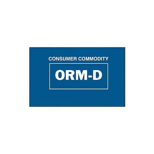 Tape Logic Consumer Commodity ORM-D Shipping Label, 1 3/8" x 2 1/4", 500/Roll (DL7030)