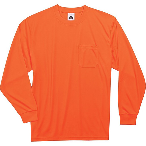 Ergodyne® GloWear® 8091 Non-Certified Hi-Visibility Long Sleeve Safety T-Shirt (65dd85b2e8837636b11ed124_ud)