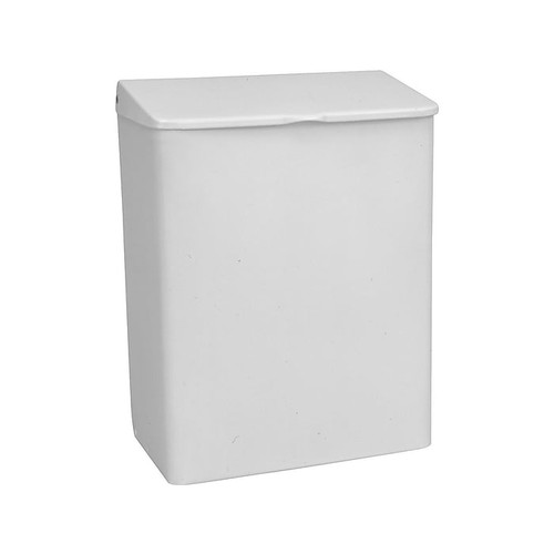 Impact Enamel Napkin Receptacle, White, Each (25033000)