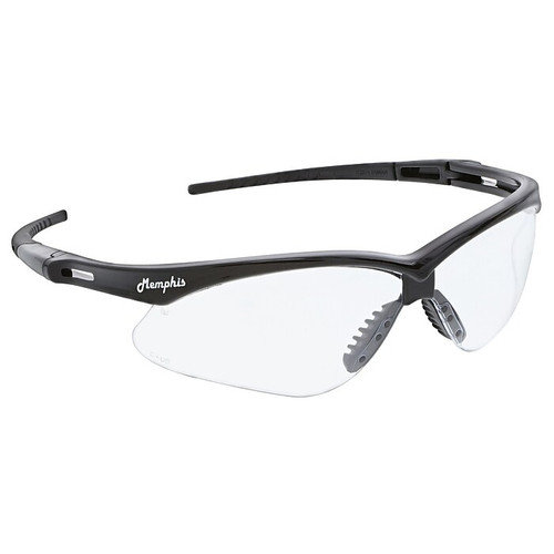 MCR Safety Memphis Anti-Fog Safety Glasses, Wraparound, Clear Lens (MP110AF)