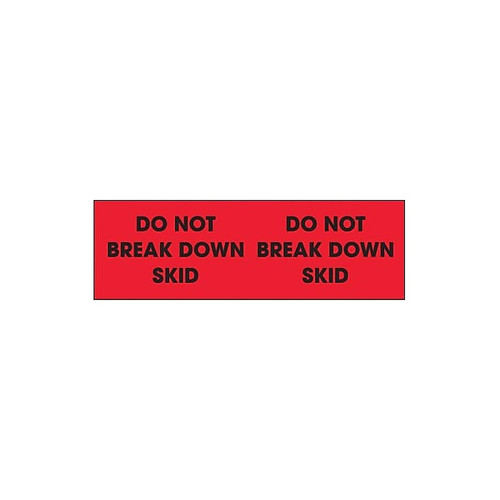 Tape Logic Do Not Break Down Skid Shipping Label, 3" x 10", 500/Roll (65dd86fbe8837636b11eda89_ud)