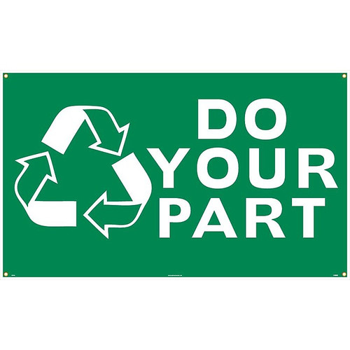 (Graphic) Do Your Partk, 3Ft X 5Ft, Polyethylene, Information Sign (65dd8a40e8837636b11ee53a_ud)