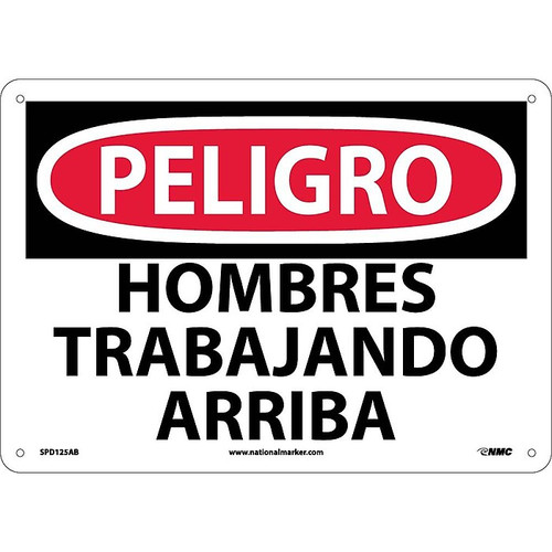Peligro, Hombres Trabajando Arriba, Danger Sign (65dd8a62e8837636b11ee5cf_ud)