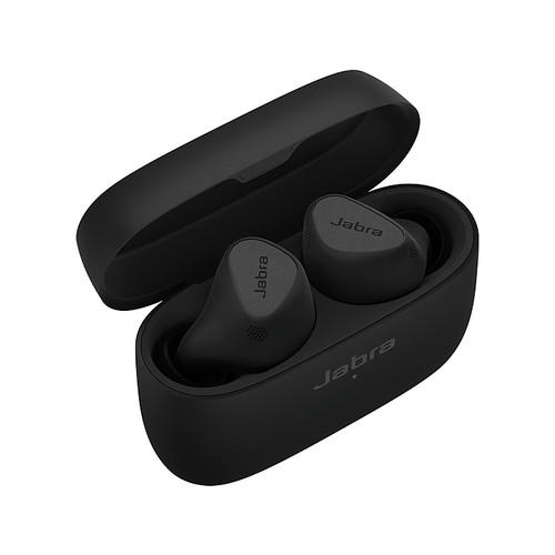 Jabra Elite 5 Wireless Active Noise Canceling Earbuds, Bluetooth, Titanium Black (00-99181000-02)