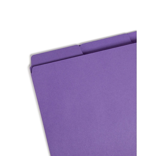 Smead SuperTab® Organizer File Folder, Oversized 1/3-Cut Tab, Letter, Assorted Colors, 3/Pack (11989)