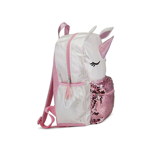 Accessory Innovations Adorable Unicorn Backpack, White (B21GC49266-ST)