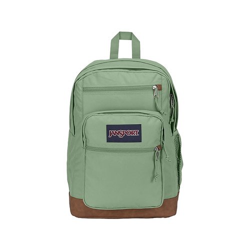 JanSport Cool Student Loden Frost Laptop Backpack, Green/Brown (JS0A2SDD96D)