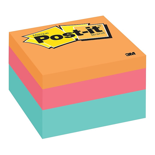 Post-it Notes, 3" x 3", Assorted Collection, 470 Sheet/Pad (2056FP)