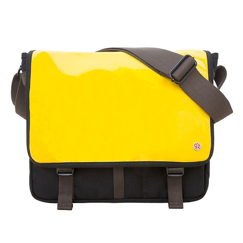 Token Metropolitan Enamel Dj Bag Medium Yellow (TK-454-E YEL)