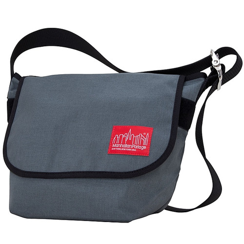 Manhattan Portage Vintage Messenger Bag Small Grey (1605V GRY)