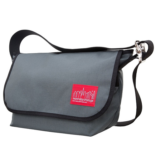 Manhattan Portage Vintage Messenger Bag Jr. Medium Grey (1606V-JR GRY)