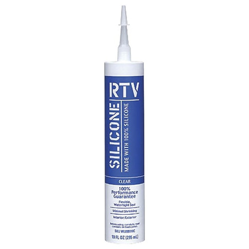 White Lightning® Contractor RTV Silicone Sealant, Clear Color, 10 oz. (65dd93b10030d3d478205d56_ud)