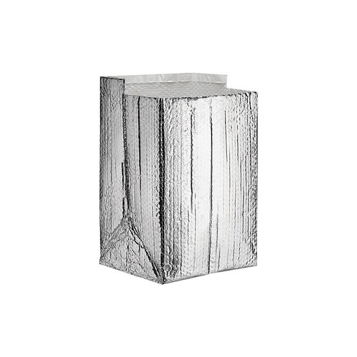 SI Products Insulated Box Liners, 24" x 18" x 18", Silver, 10/Case (65dd94420030d3d47820634d_ud)