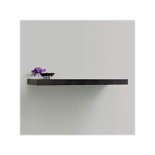 InPlace Shelving MDF Mounted Shelf, 35", Black (0191406_1)