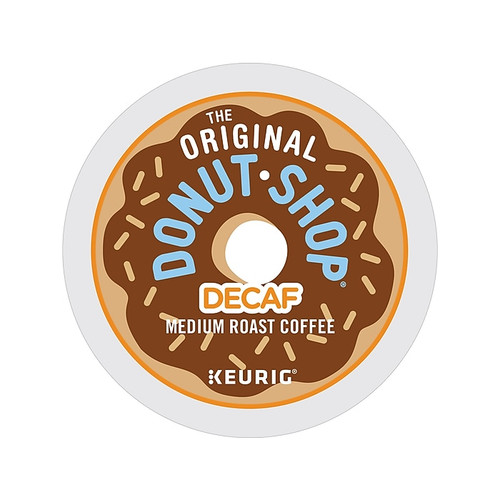 The Original Donut Shop Decaf Coffee, Keurig K-Cup Pod, Medium Roast, 96/Carton (60224-01CT)