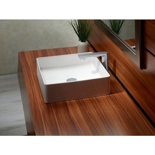 Toto Arvina Vessel Vitreous China Bathroom Sink, Cotton White (LT416G#01)