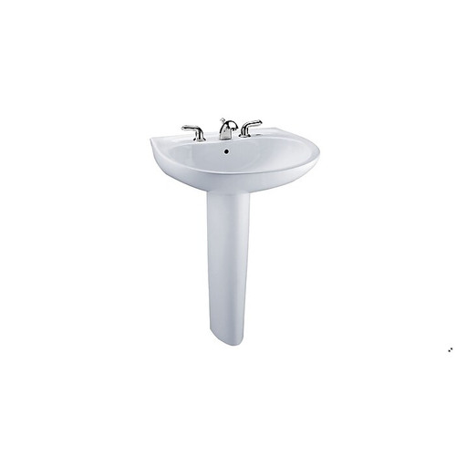 Toto Prominence Pedestal Bathroom Sink, Cotton White (LT242G#01)